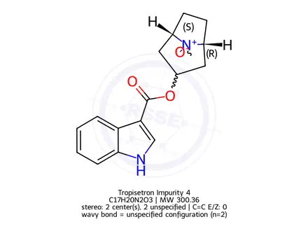 Chemical structure of Tropisetron Impurity 4