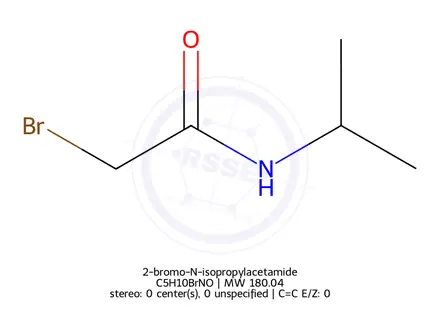 Chemical structure of 2-bromo-N-isopropylacetamide