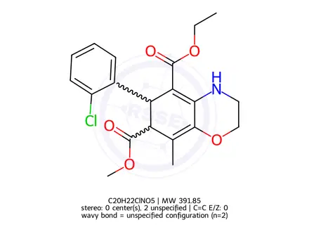 Chemical structure of Amlodipine Impurity 32