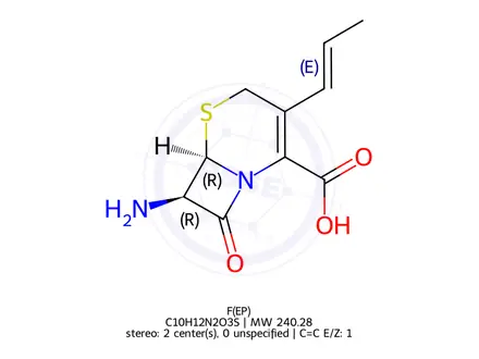 Chemical structure of Cefprozil EP Impurity F