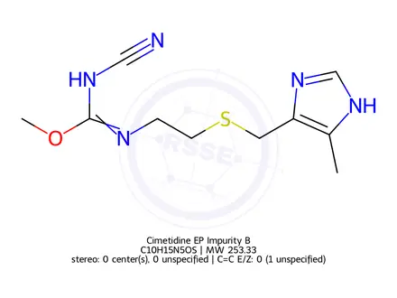 Chemical structure of Cimetidine EP Impurity B