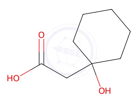 Chemical structure of (1-Hydroxy-cyclohexyl)-acetic acid