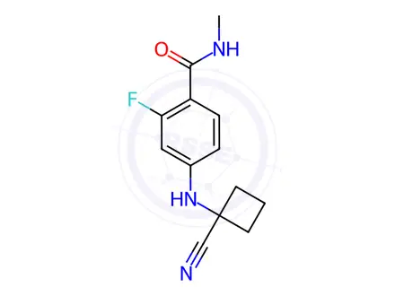 Chemical structure of Apalutamide Impurity 7
