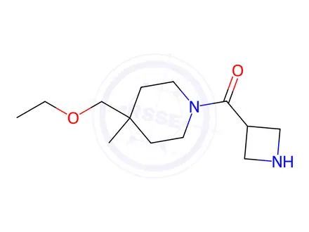 Chemical structure of Azetidin-3-yl(4-(ethoxymethyl)-4-methylpiperidin-1-yl)methanone
