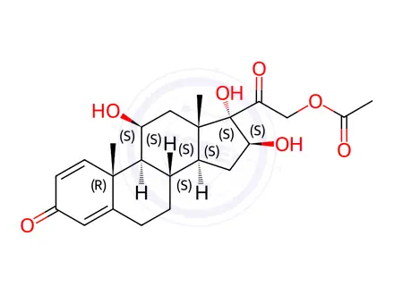 Chemical structure of Budesonide Impurity 71