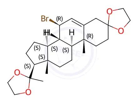 Chemical structure of Dydrogesterone Impurity 23