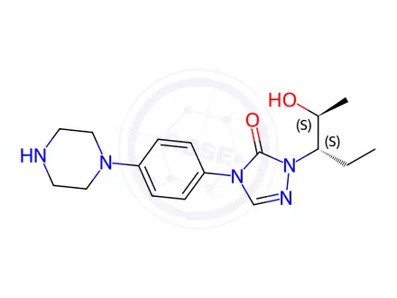 Chemical structure of Posaconazole Impurity 97