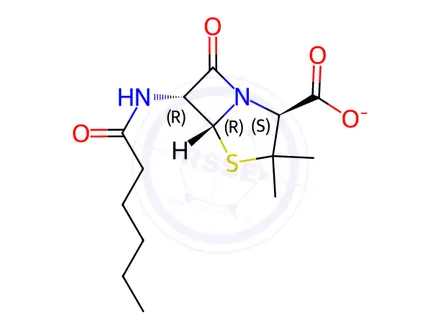 Chemical structure of Penicillin EP Impurity H(Potassium Salt)