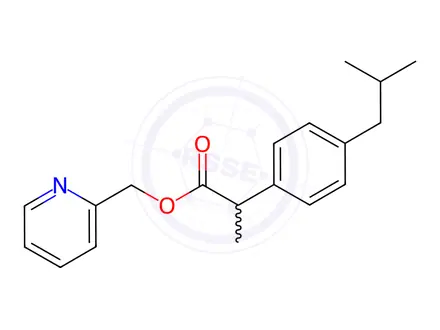 Chemical structure of Ibuprofen Impurity 55