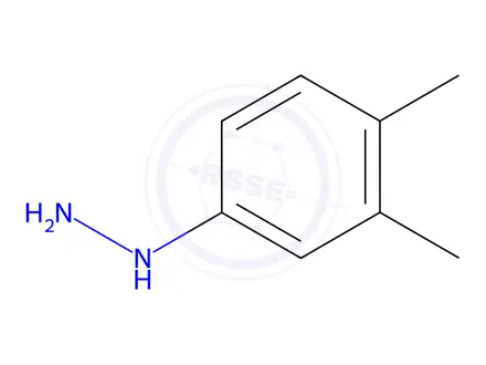 Chemical structure of (3,4-Dimethylphenyl)hydrazine xhydrochloride