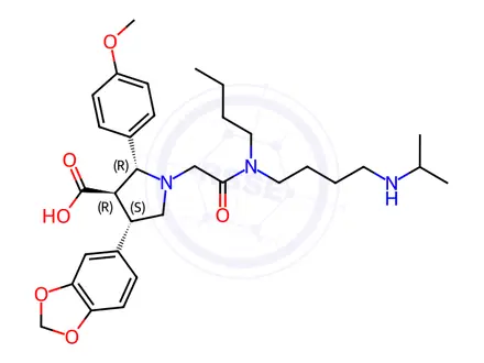 Chemical structure of Atrasentan Hydrochloride Impurity 160