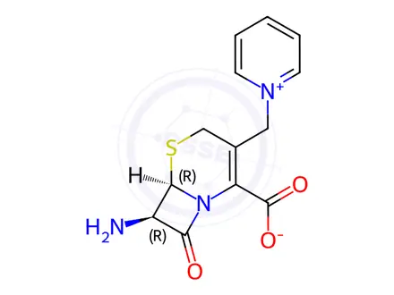 Chemical structure of Ceftazidime Impurity C