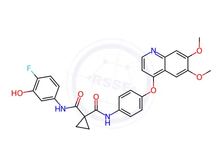 Chemical structure of Cabozantinib impurity 66