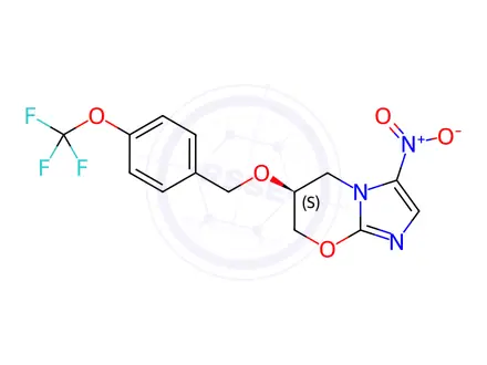 Chemical structure of Pretomanid Impurity 2