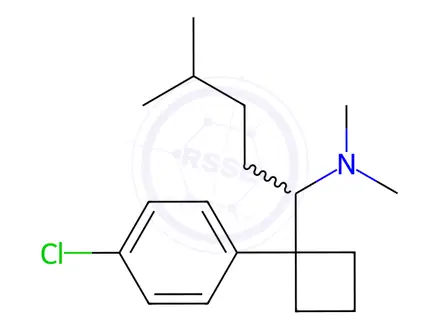 Chemical structure of Sibutramine Impurity 13