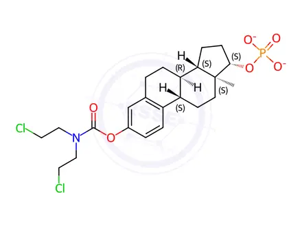 Chemical structure of Estramustine Disodium Phosphate