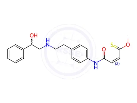 Chemical structure of Mirabegron Impurity 80