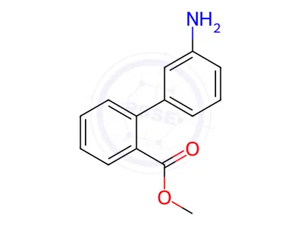 Chemical structure of Methyl 3'-amino-[1,1'-biphenyl]-2-carboxylate