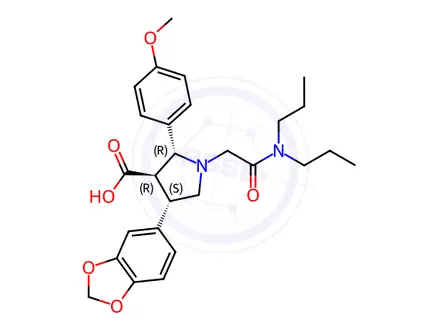 Chemical structure of Atrasentan Hydrochloride Impurity 208