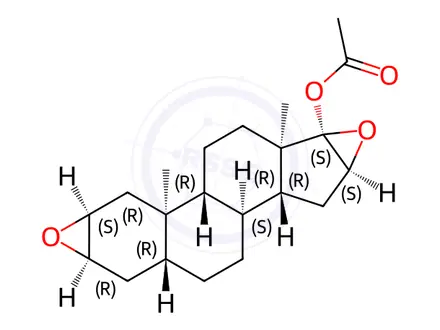 Chemical structure of Rocuronium Bromide Impurity 1