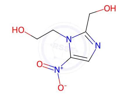 Chemical structure of Metronidazole Impurity H