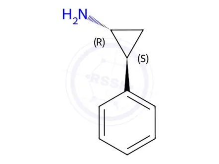 Chemical structure of (-)-Tranylcypromine Impurity 2 Monomer