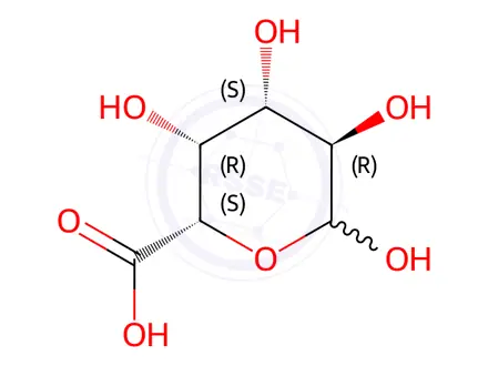 Chemical structure of D-galacturonicacid