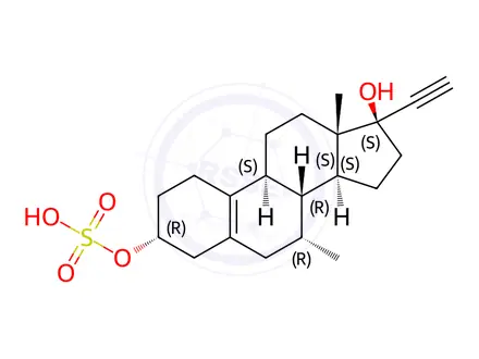 Chemical structure of Tibolone Impurity 19