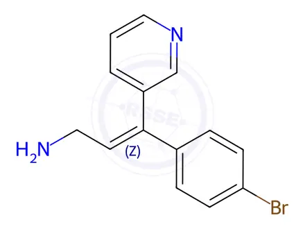 Chemical structure of Zimelidine Impurity 2