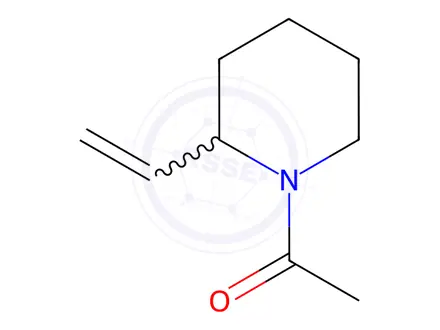 Chemical structure of Piperidine, 1-acetyl-2-ethenyl-(9CI)