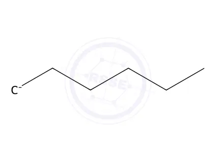 Chemical structure of Hexylmagnesium bromide