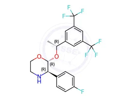 Chemical structure of Aprepitant Impurity 8