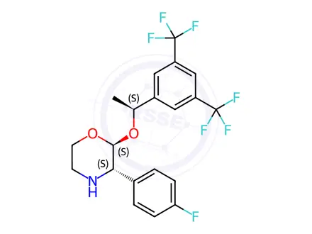 Chemical structure of Aprepitant Impurity 6