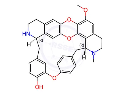 Chemical structure of (1α)-6',7-Oxy-6-methoxy-2-methyloxyacanthan-12'-ol