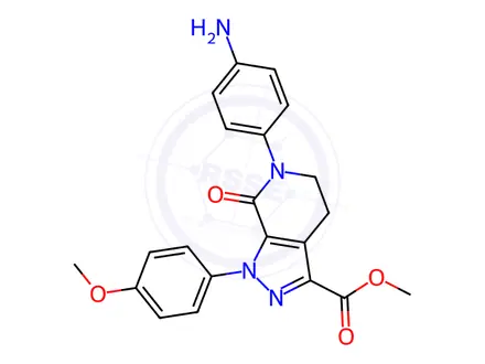 Chemical structure of Apixaban Impurity 15