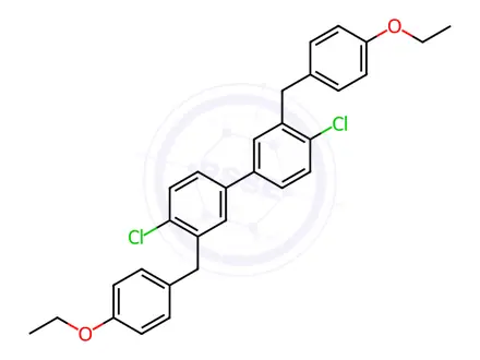 Chemical structure of Dapagliflozin Impurity 13