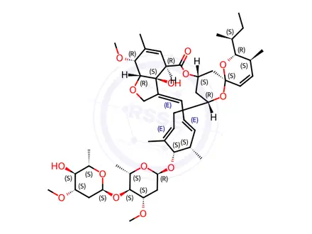 Chemical structure of Abamectin Impurity 19