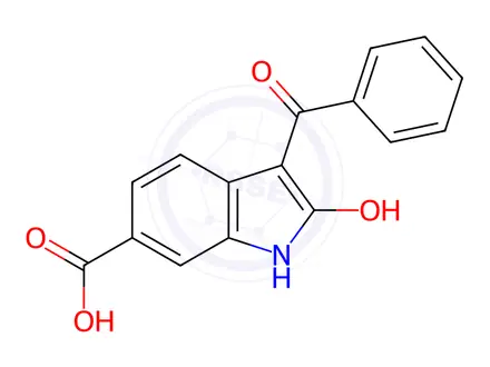 Chemical structure of Nintedanib Esilate Impurity 185