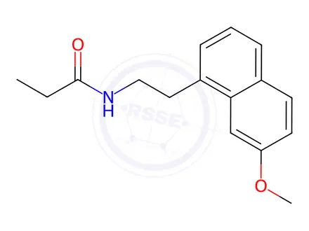 Chemical structure of Agomelatine Impurity 27
