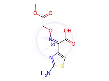 Chemical structure of Cefixime Impurity 39
