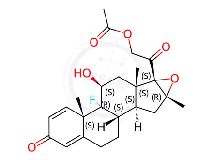 Chemical structure of Fluprednidene Acetate Impurity 2