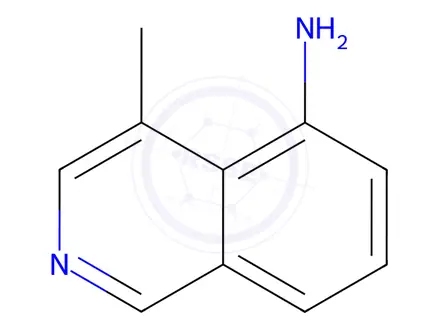 Chemical structure of 4-Methylisoquinolin-5-amine