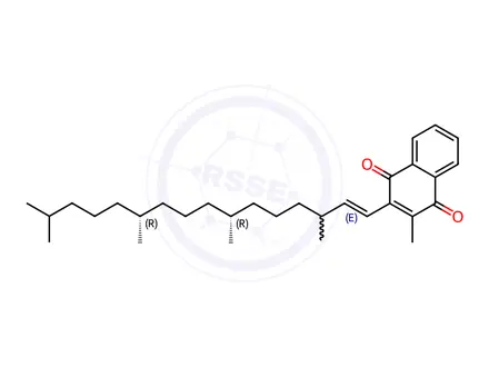 Chemical structure of Vitamin K1 Impurity 50