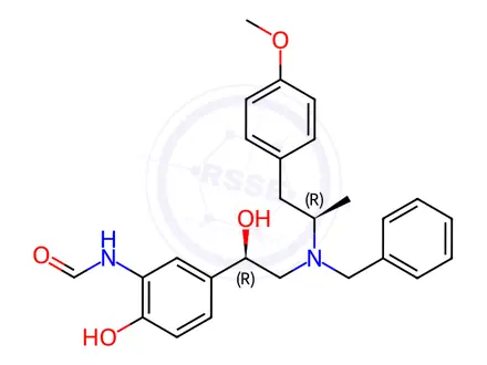 Chemical structure of Arformoterol Impurity 3