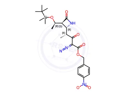 Chemical structure of Tebipenem Impurity 20