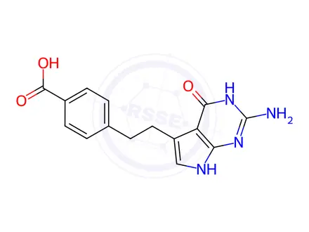 Chemical structure of Pemetrexed disodium Impurity 13