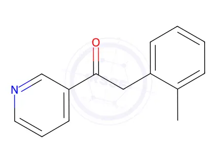 Chemical structure of 1-(PYRIDIN-3-YL)-2-O-TOLYLETHANONE