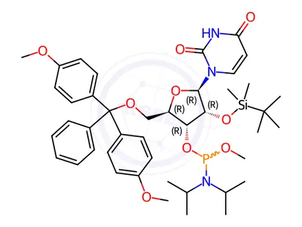 Chemical structure of Cytidine Impurity 114