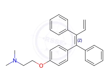 Chemical structure of Toremifene Impurity 3