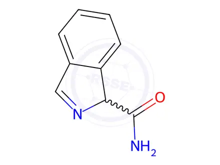 Chemical structure of 1H-Isoindole-1-carboxamide(9CI)